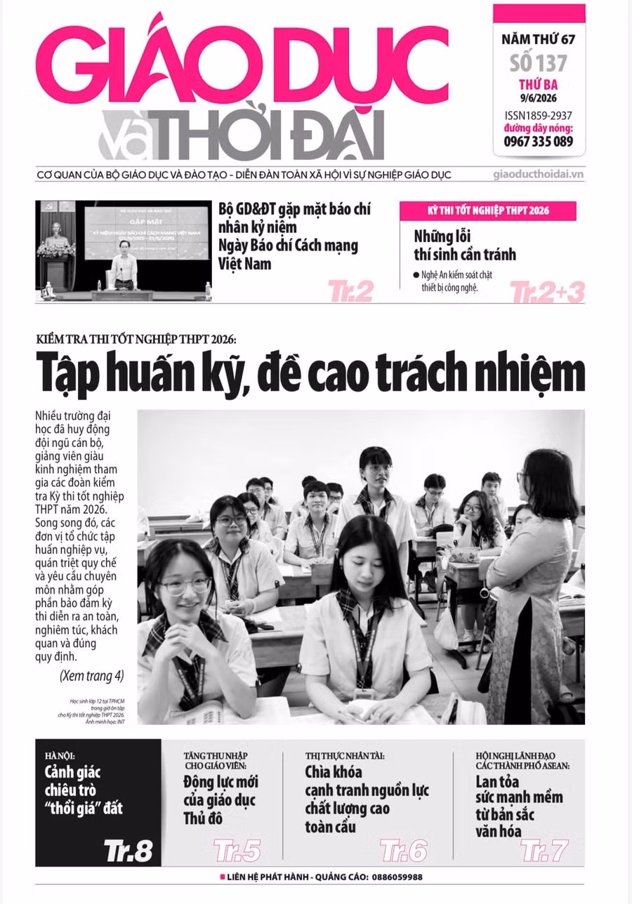 Tin tức báo in 9/6: Tập huấn kỹ, đề cao trách nhiệm