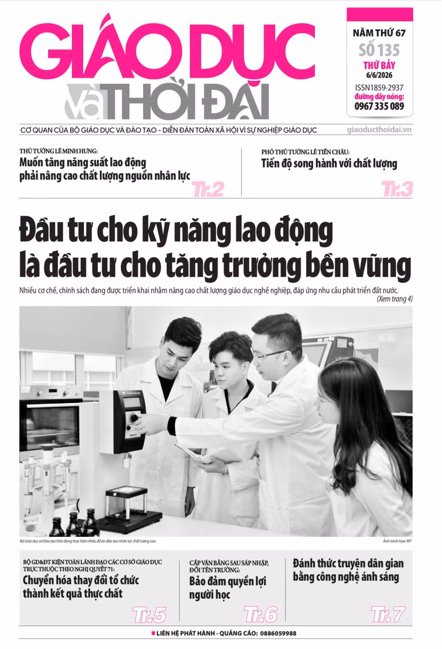 Tin tức báo in 6/6: Bảo đảm quyền lợi người học