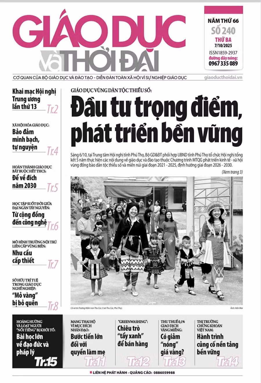 Tin tức báo in 7/10: Bảo đảm minh bạch, tự nguyện trong xã hội hóa giáo dục
