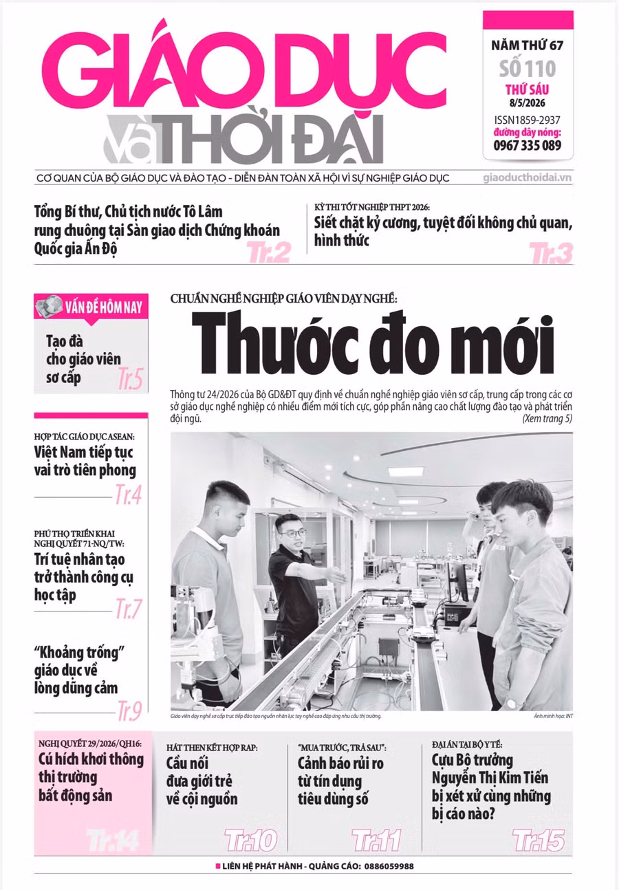 Tin tức báo in 8/5: 'Khoảng trống' giáo dục về lòng dũng cảm