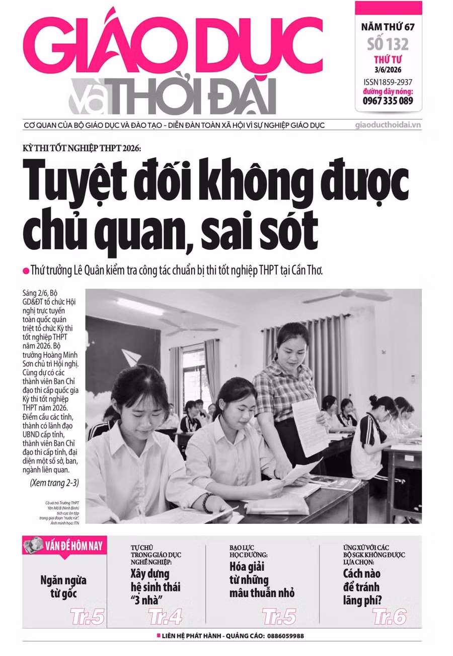 Tin tức báo in 3/6: Tuyệt đối không được chủ quan, sai sót