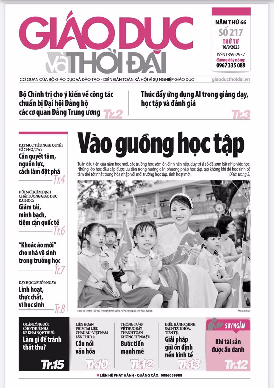 Tin tức báo in 10/9: Cần quyết tâm, nguồn lực, cách làm đột phá
