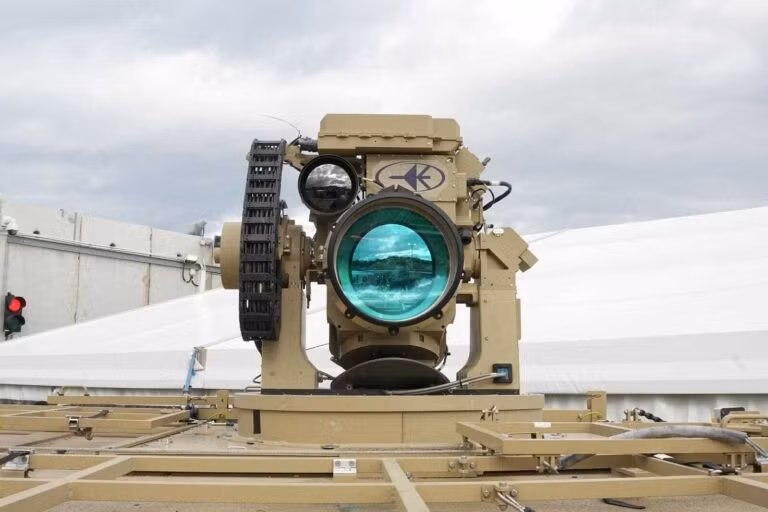 Hệ thống vũ khí laser Iron Beam của Israel.