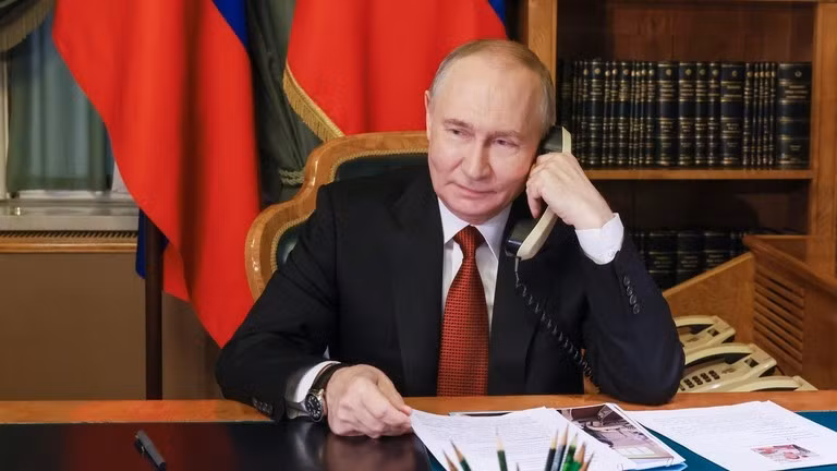 Tổng thống Nga Vladimir Putin.