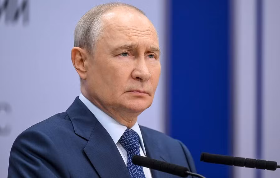 Tổng thống Nga Vladimir Putin.