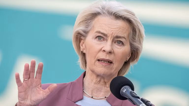 Chủ tịch EC Ursula von der Leyen.