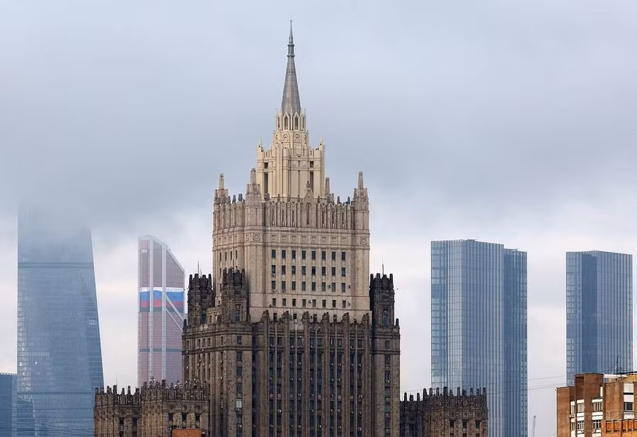 Trụ sở Bộ Ngoại giao Nga ở Moscow.
