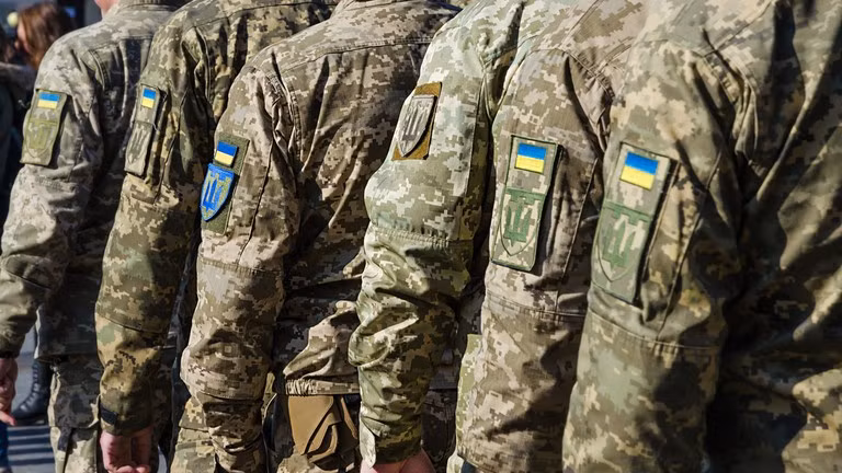 Binh sĩ quân đội Ukraine.