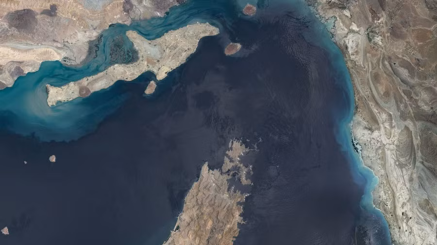 Eo biển Hormuz.