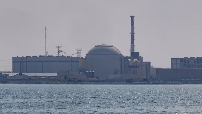 Nhà máy điện hạt nhân Bushehr của Iran.