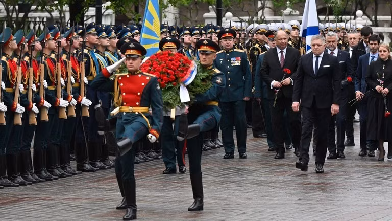 Thủ tướng Slovakia Robert Fico tại Moscow, ngày 8/5/2026.