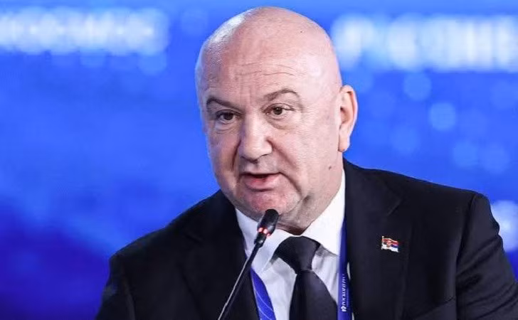 Ông Nenad Popovic, Bộ trưởng không bộ của Serbia phụ trách hợp tác kinh tế quốc tế.