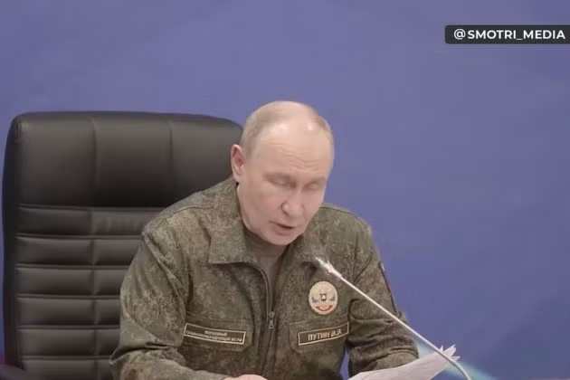 Tổng thống Nga Vladimir Putin.
