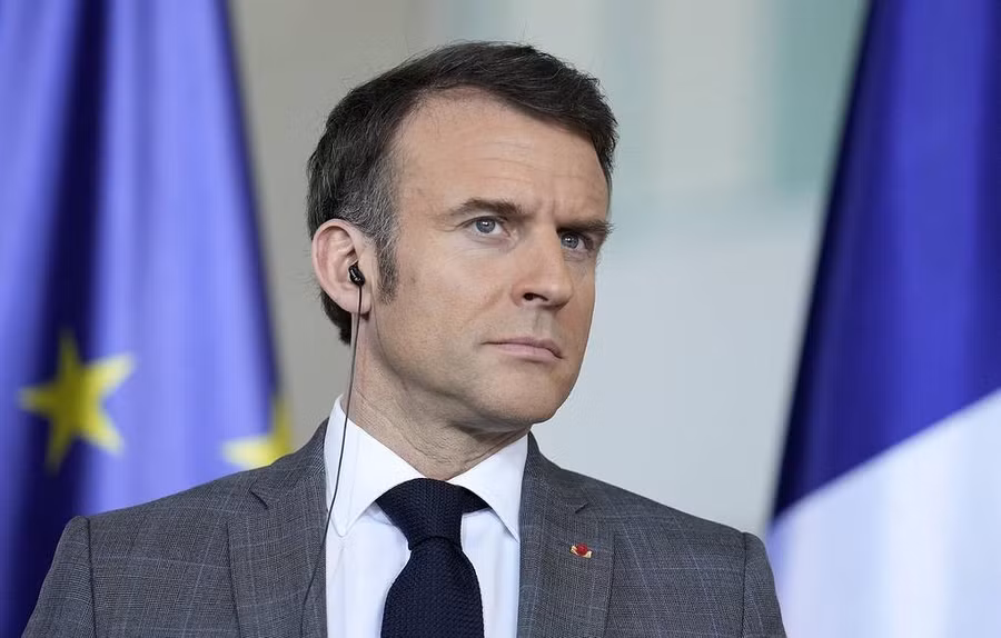 Tổng thống Pháp Emmanuel Macron.