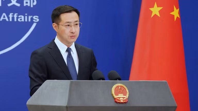 Người phát ngôn Bộ Ngoại giao Trung Quốc Lin Jian.