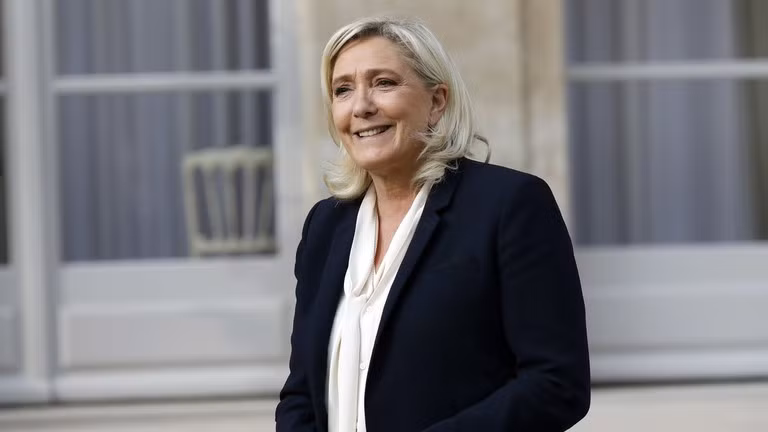 Nữ chính trị gia kỳ cựu người Pháp Marine Le Pen.