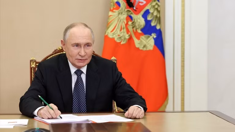Tổng thống Nga Vladimir Putin.