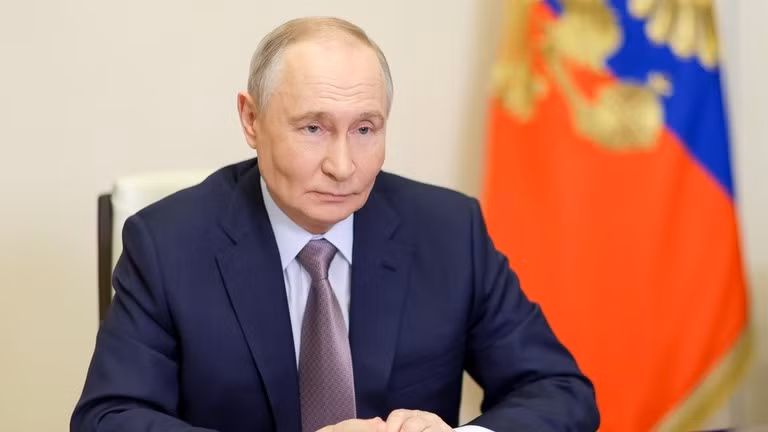 Tổng thống Nga Vladimir Putin.