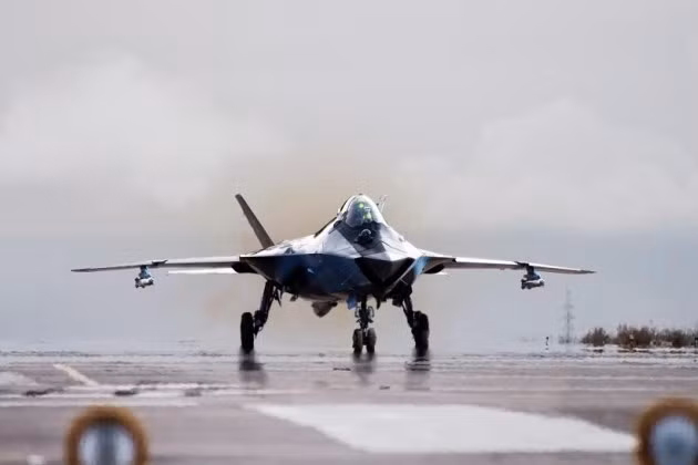 Chiến đấu cơ Su-57 của Nga.