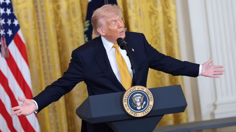Tổng thống Mỹ Donald Trump.