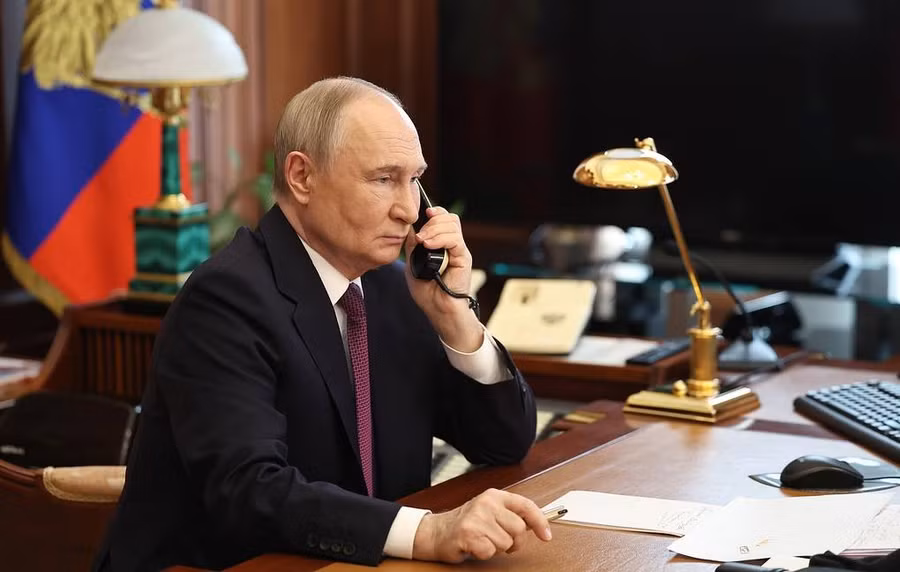 Tổng thống Nga Vladimir Putin.