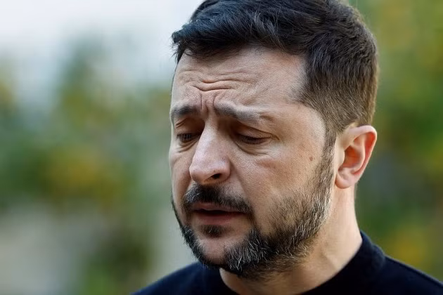 Tổng thống Ukraine Vladimir Zelensky.