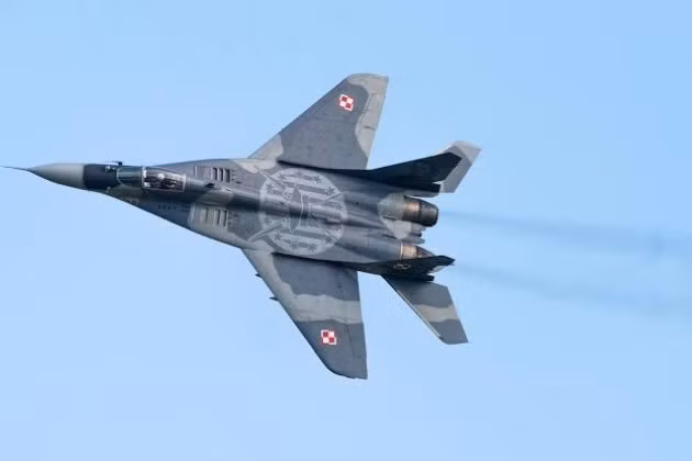 Máy bay chiến đấu MiG-29 của Ba Lan.