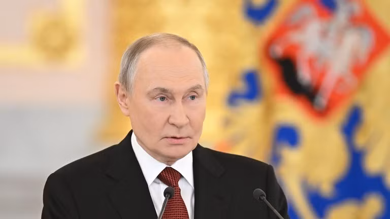 Tổng thống Nga Vladimir Putin.