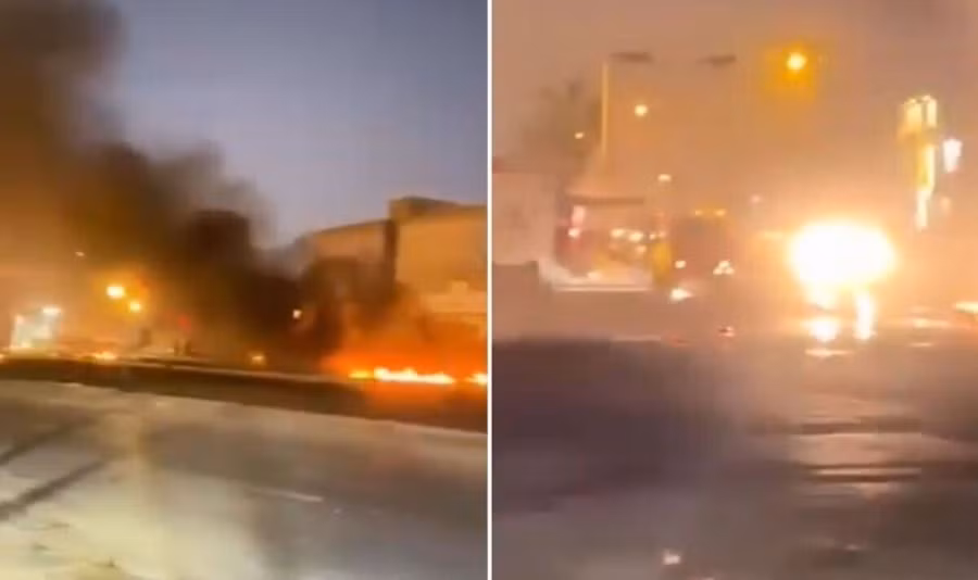 Thủ đô Islamabad của Pakistan bị rung chuyển bởi các vụ tấn công của Ấn Độ, đêm ngày 9/5/2025.