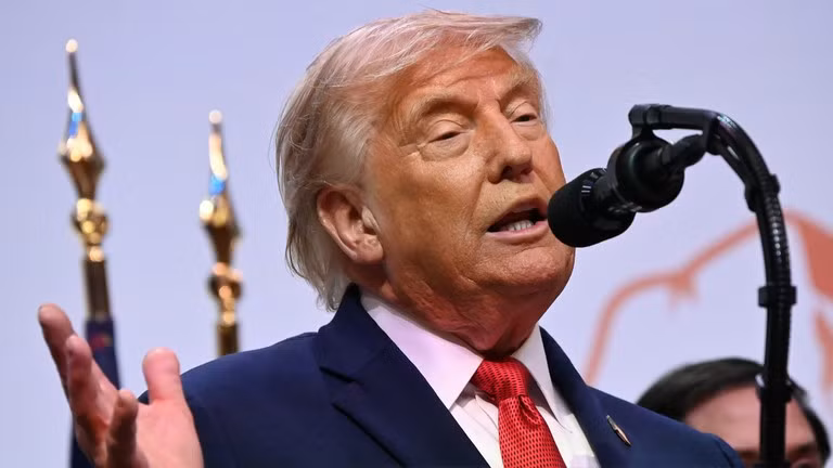 Tổng thống Mỹ Donald Trump.