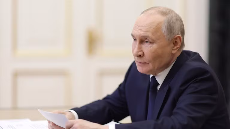 Tổng thống Nga Vladimir Putin.