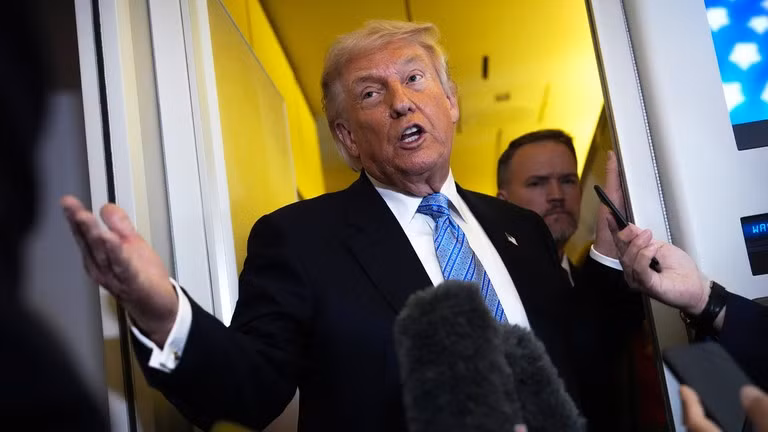 Tổng thống Mỹ Donald Trump.