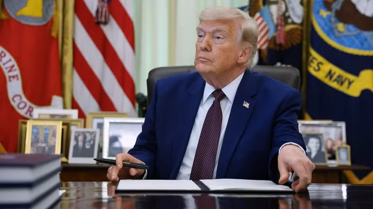 Tổng thống Mỹ Donald Trump.