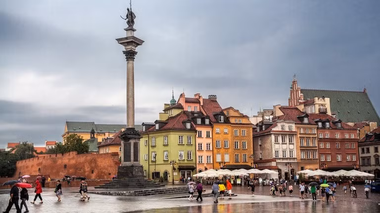 Thủ đô Warsaw của Ba Lan.