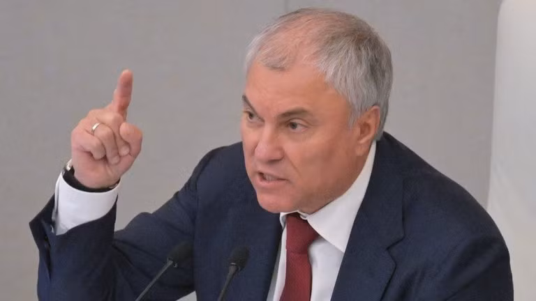 Chủ tịch Quốc hội Nga Vyacheslav Volodin.