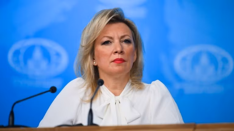 Phát ngôn viên Bộ Ngoại giao Nga Maria Zakharova.