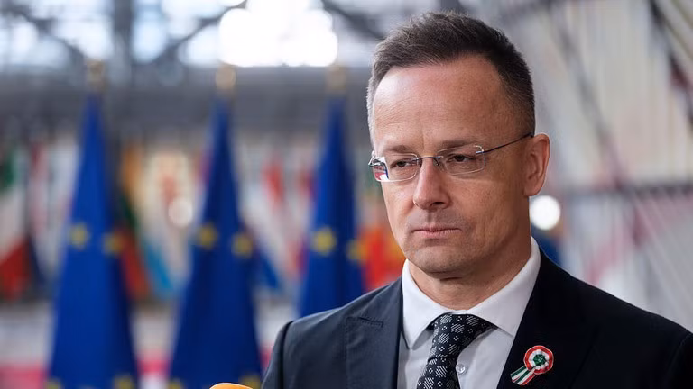 Ngoại trưởng Hungary Peter Szijjarto.