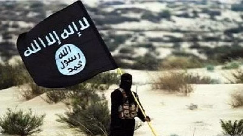 Một tay súng IS ở Syria.