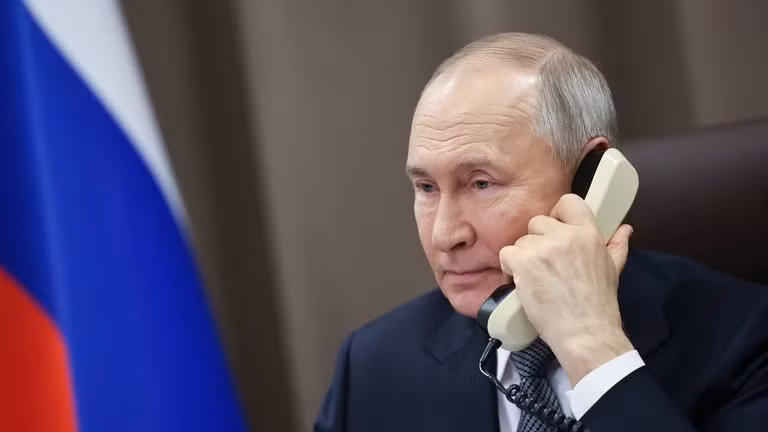 Tổng thống Nga Vladimir Putin.