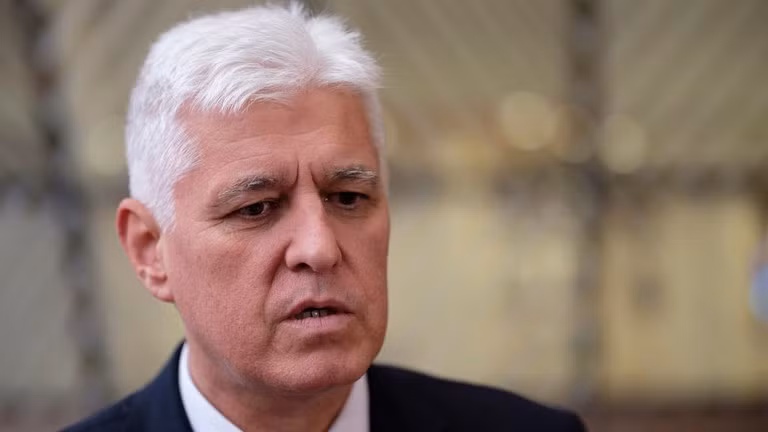 Bộ trưởng Quốc phòng Bulgaria Dimitar Stoyanov.