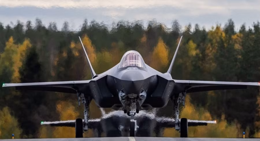 Chiến đấu cơ F-35A của Không quân Phần Lan.
