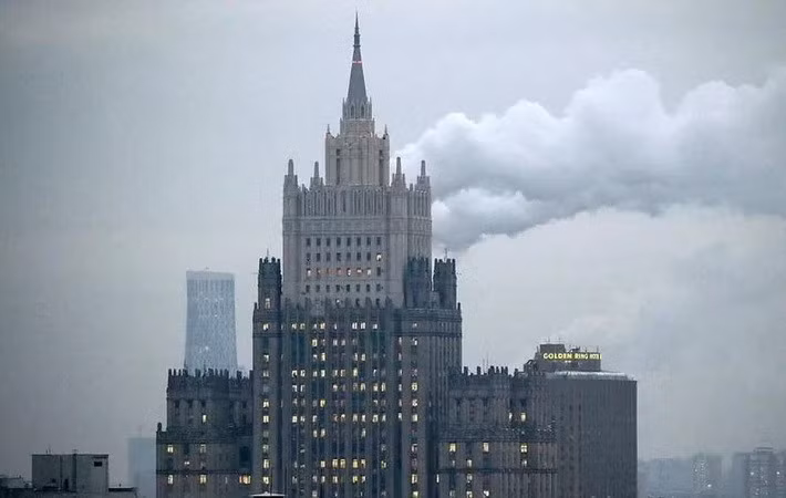 Trụ sở Bộ Ngoại giao Nga ở Moscow.