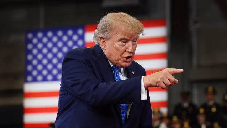 Tổng thống Mỹ Donald Trump.