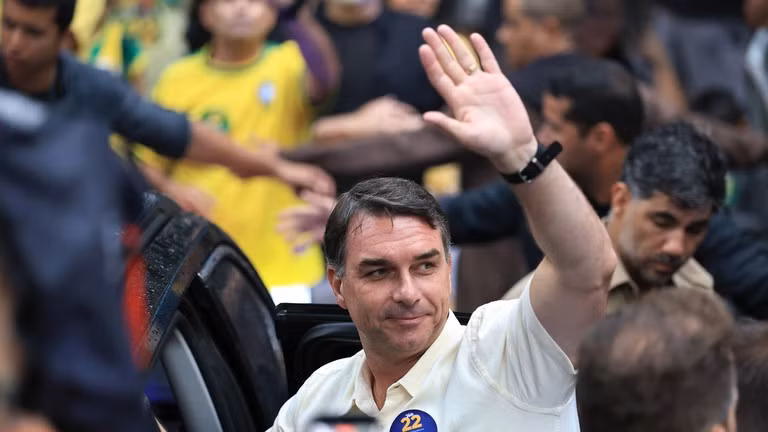Thượng nghị sĩ Brazil Flavio Bolsonaro.