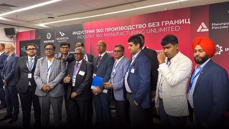 Innoprom 2026 đang diễn ra tại Trung tâm Triển lãm Quốc tế Ekaterinburg-EXPO.