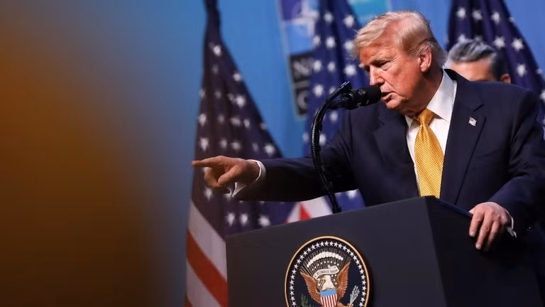 Tổng thống Mỹ Donald Trump.