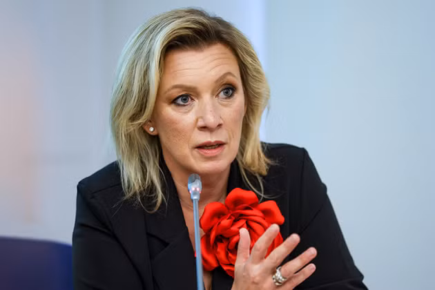 Người phát ngôn Bộ Ngoại giao Nga Maria Zakharova.