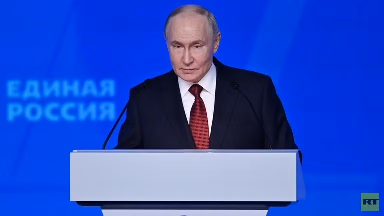 Tổng thống Nga Vladimir Putin.