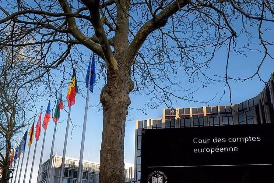 Trụ sở Tòa Kiểm toán châu Âu tại Luxembourg. 