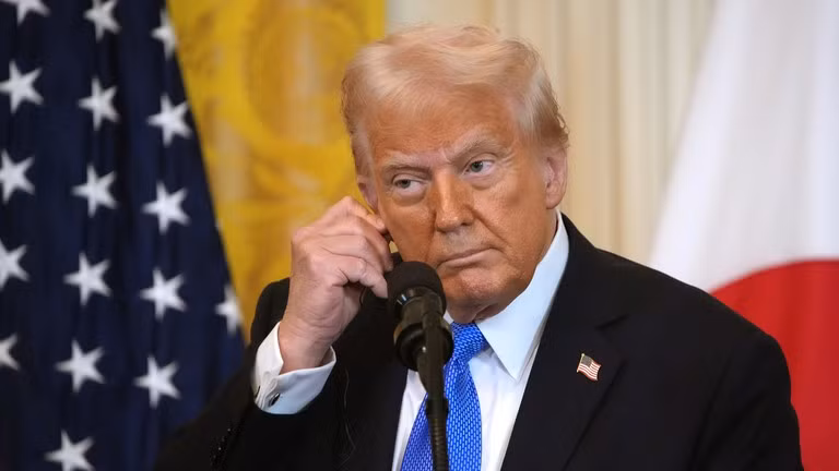 Tổng thống Mỹ Donald Trump.